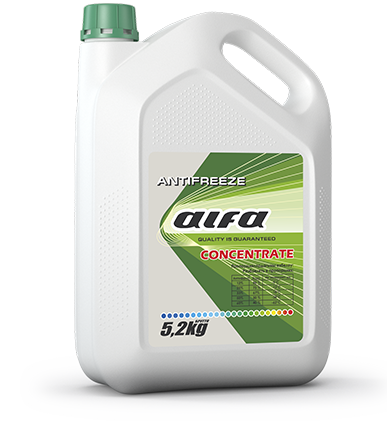 Alfa antifreeze -40C 10kg ногоон